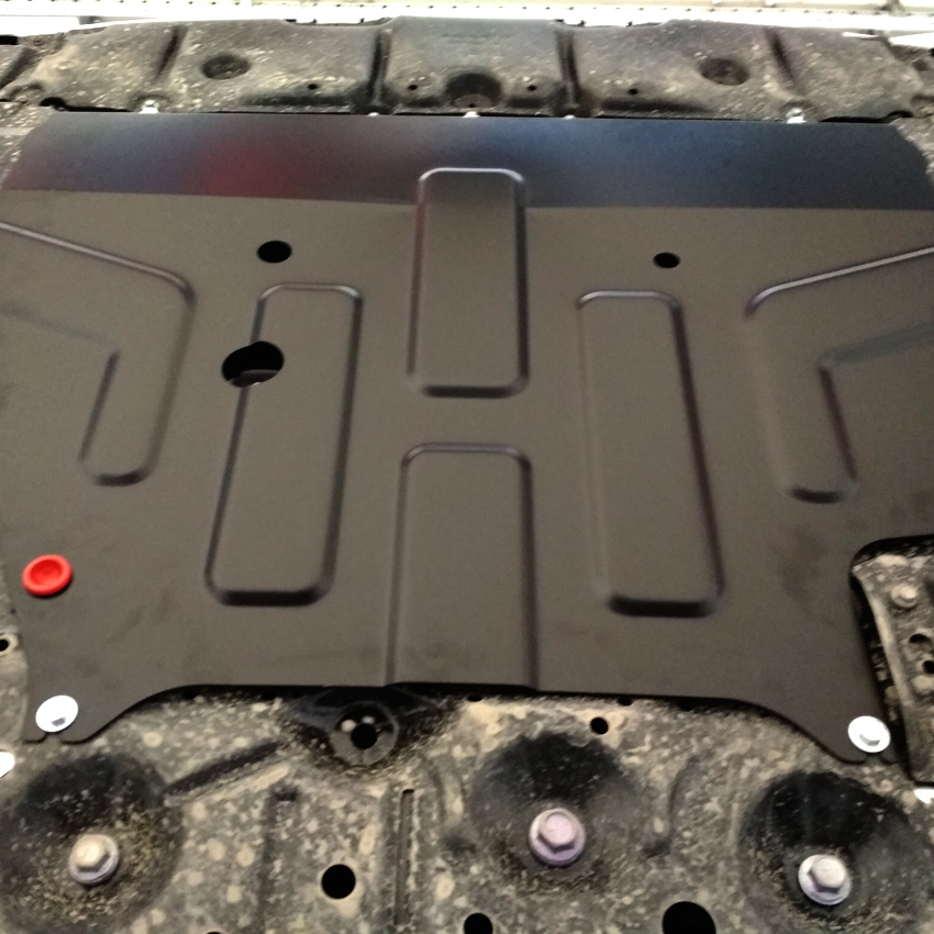 Stamped steel and aluminum skid plates SHERIFF for Toyota Corolla XII